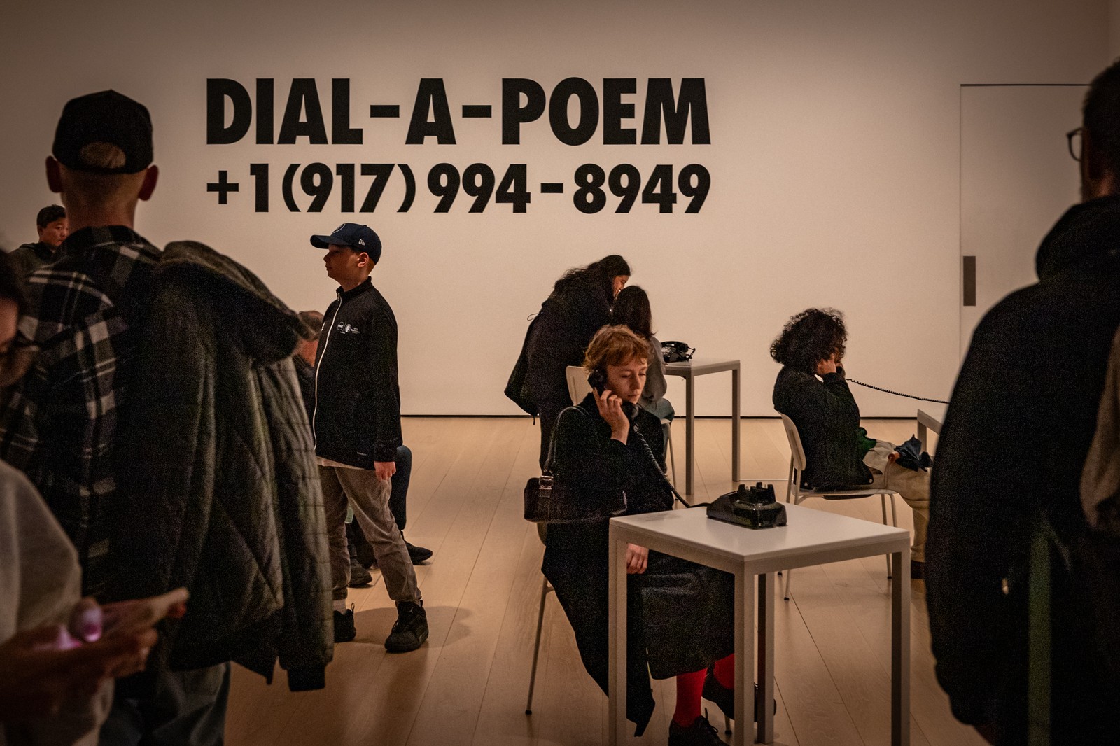Dial-a-Poem, MoMa