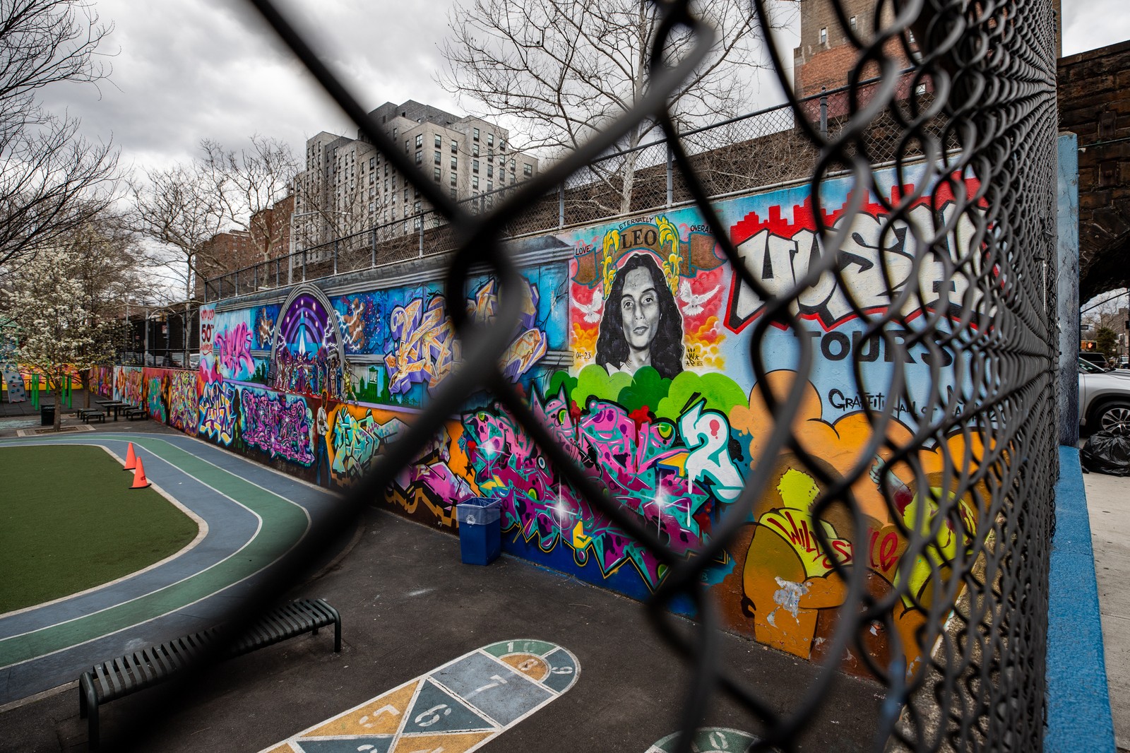 The Graffiti Wall of Fame, NYC