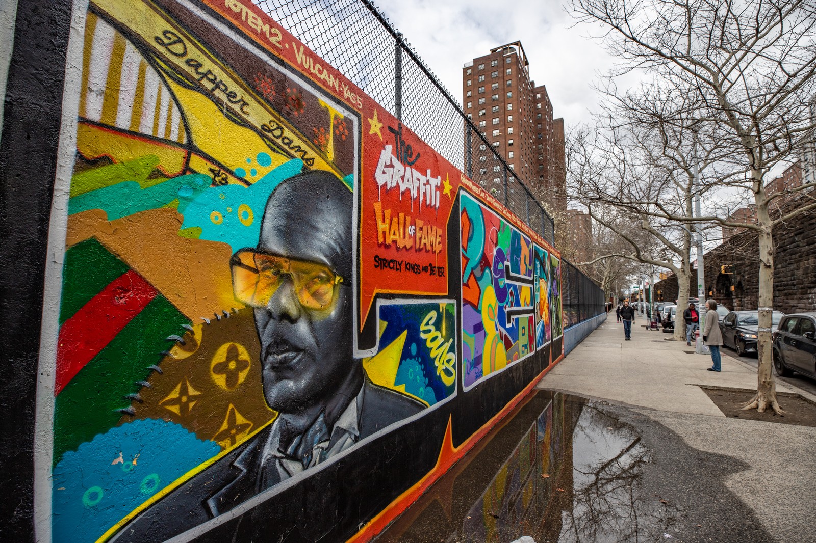 The Graffiti Wall of Fame, NYC